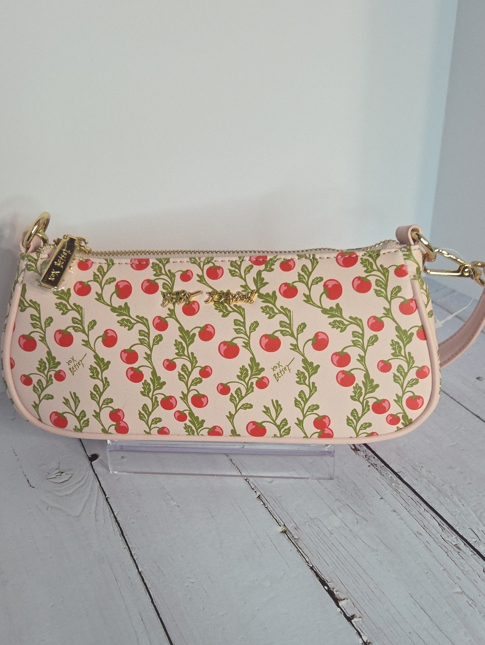 Betsey Johnson Xominny Tomato Shoulder Bag NWT